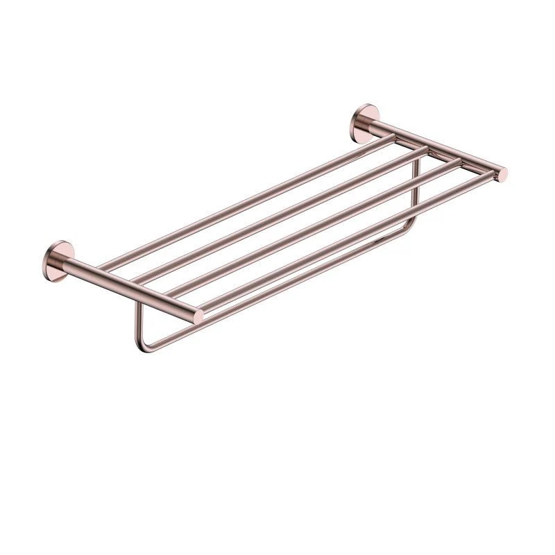 Imex - Porta asciugamani barra multipla Essential oro rosa spazzolato