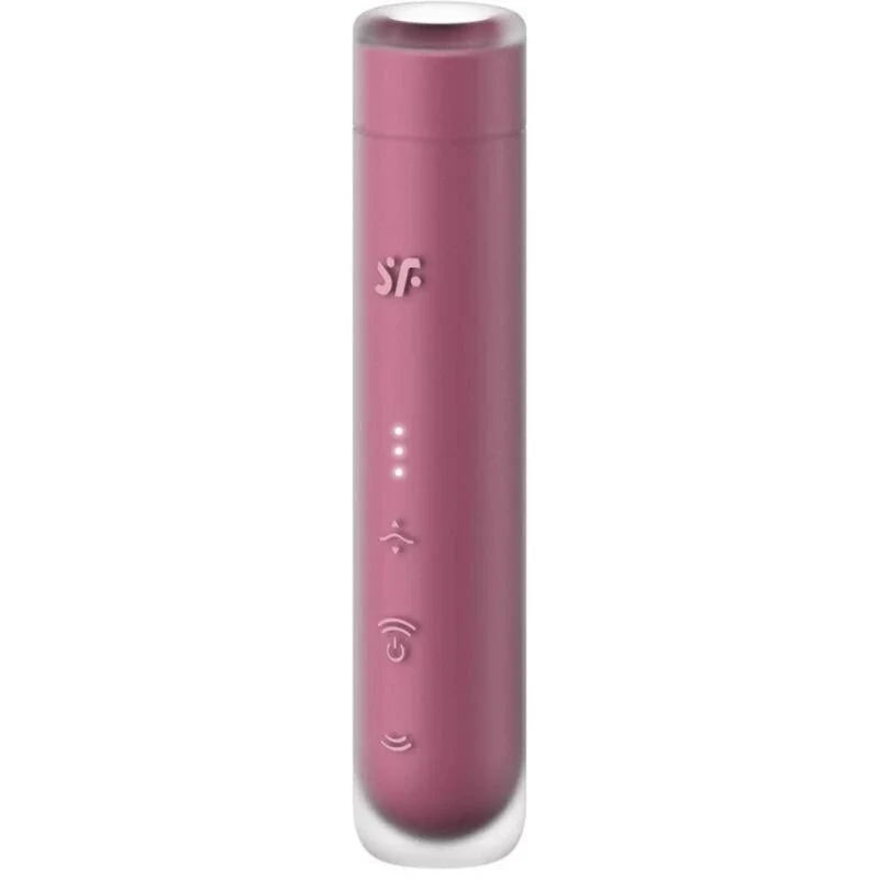 Mini massaggiatore clitorideo portatile con onde d'aria, discreto e ricaricabile