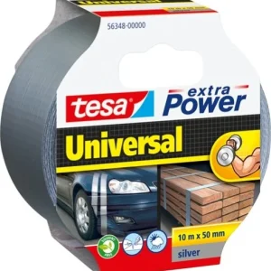 Nastro adesivo Tesa Extra Power Universal - 10 m x 50 mm - grigio - Tesa
