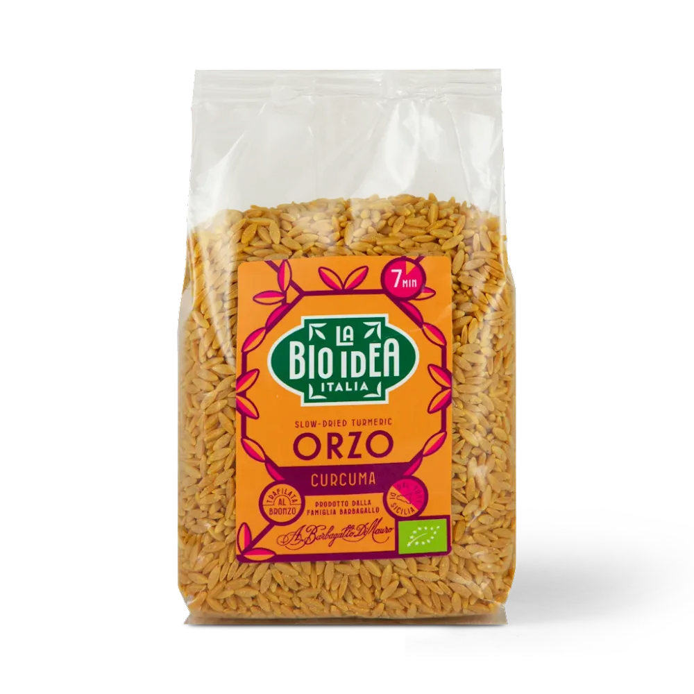 ORZO PASTA CON CURRICULUM E PIED NOIR BIO 400 g - LA BIO IDEA