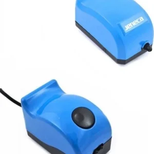 Pompa Areatore Silenzioso Ap-9804 2 Uscite Vie Per Acquario Pompa Aria Aeratore