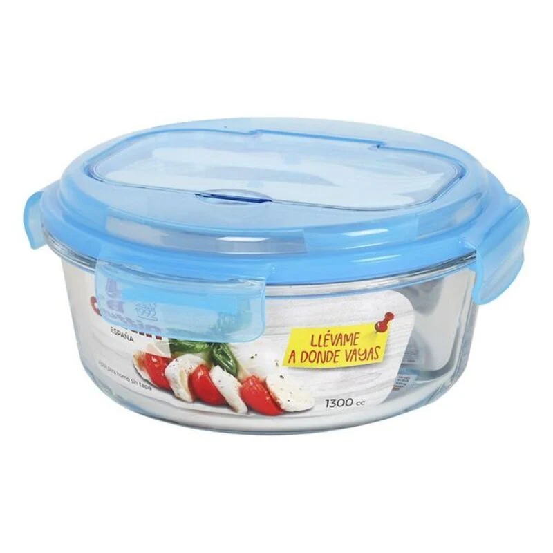 Portapranzo con Scompartimento per Posate Quttin 94038 1300 cc (ø 21 x 9,5 cm) (ø 21 x 9,5 cm) (1300 cc)