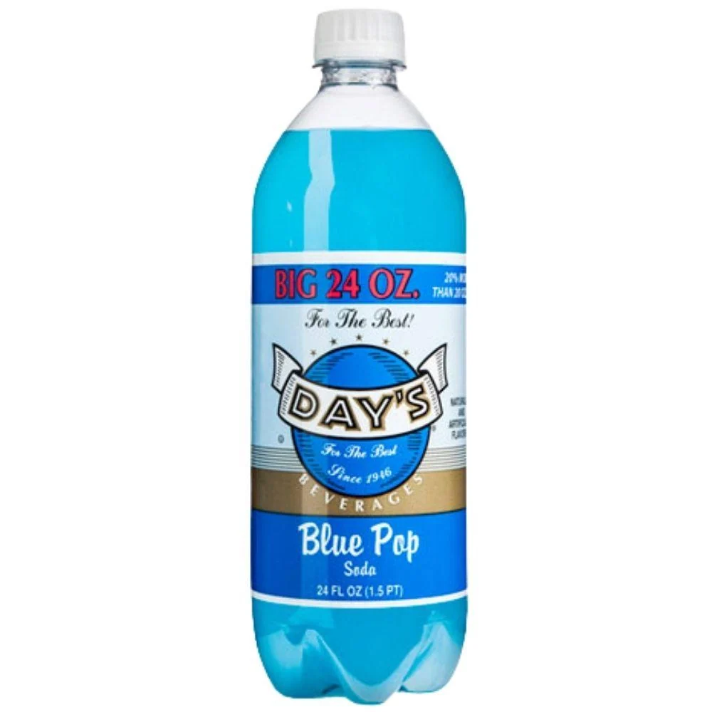 Soda Day's Blue Pop, bevanda al mirtillo da 700ml