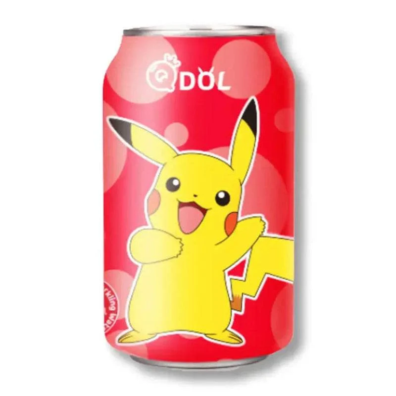 Soda Pokémon (Pikachu) alla fragola - 330 ml
