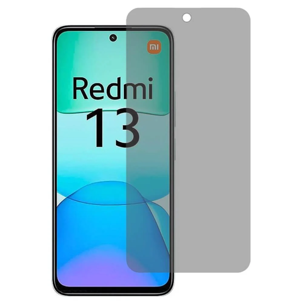 Xiaomi Redmi 13 - Vetro protettivo privacy Anti-Spy