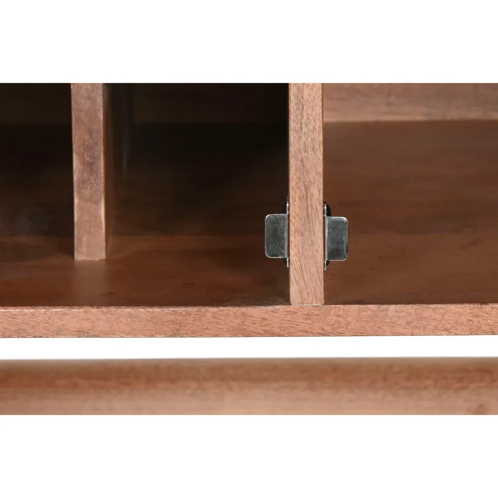 Portabottiglie Home ESPRIT Naturale 90 x 45 x 156 cm per Cene Formali