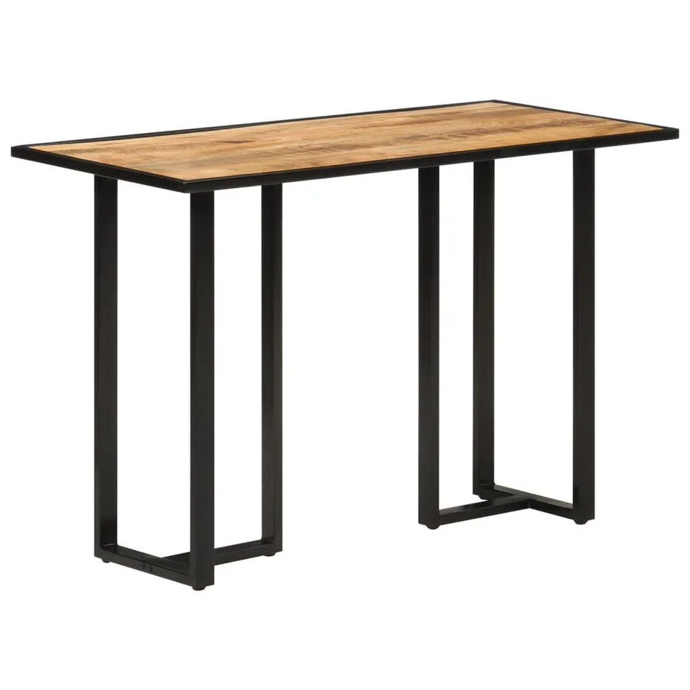 Tavolo da Pranzo 110x55x75,5 cm Legno Massello di Mango