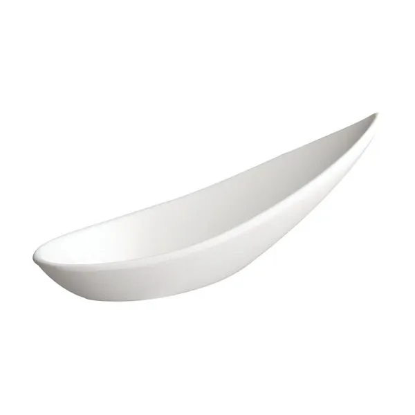 Cucchiaio per finger food APS -FRIENDLY-11 x 45 cm altezza: 4 cm PET bianco conf. da 12 79012