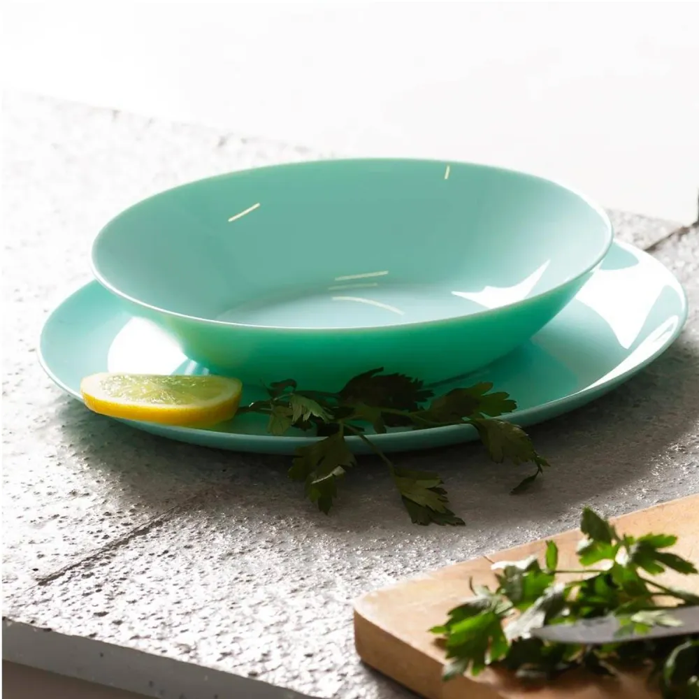 Dinner set LUMINARC Diwali Light Verde acqua 18 pcs 6 people