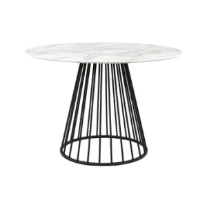 Tavolo da pranzo marmo bianco Floris White Label - 110cm