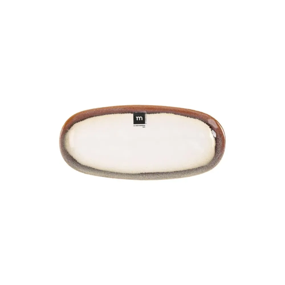 Teglia da Cucina La Mediterránea Fustam Ovale 25,8 x 12 x 2,2 cm (24 Unità)