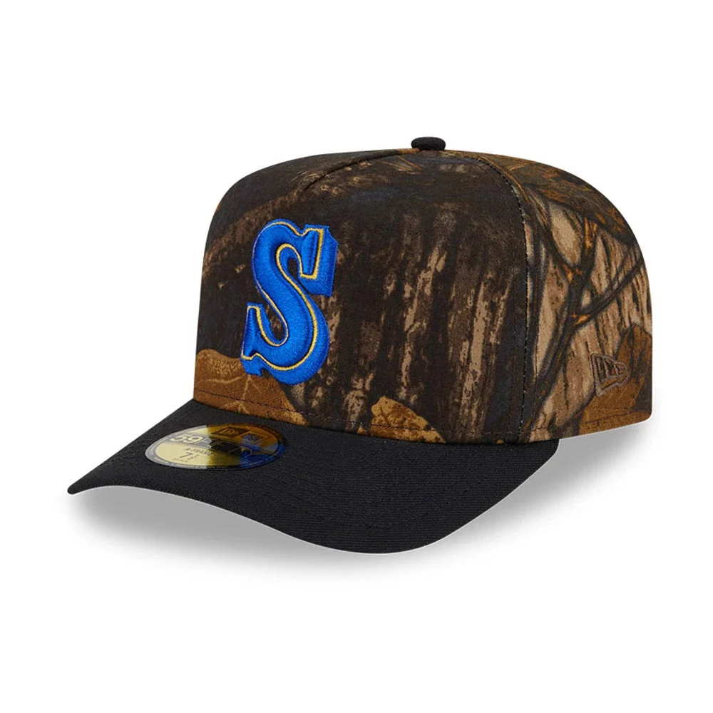 59FIFTY -Frame Seattle Mariners MLB Ripstop Camo - Diametro 150mm 6