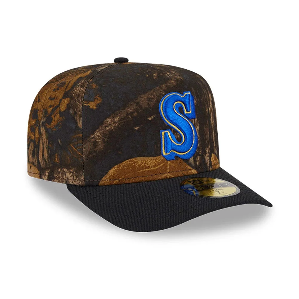59FIFTY -Frame Seattle Mariners MLB Ripstop Camo - Diametro 150mm 6