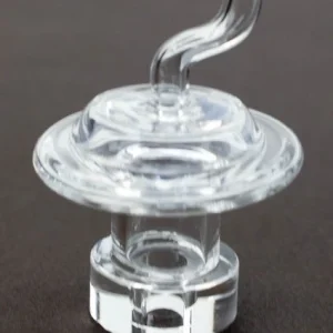 Clear Cristallo Quartz Carb Cap
