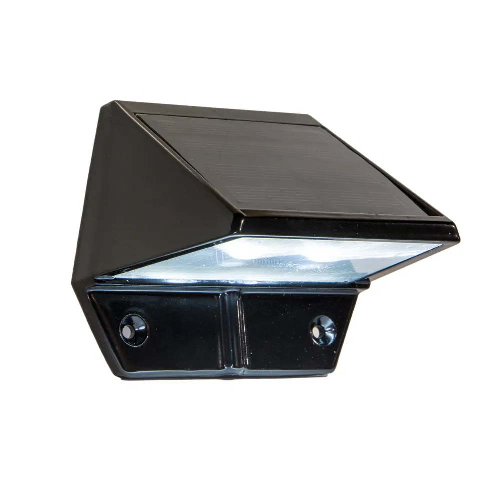 Guarnizione di Tenuta Classy Caps Black Lega leggera Deck & Wall Light SL178