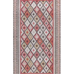Cotton Area Rug 80 x 150 cm Multicolour ANADAG