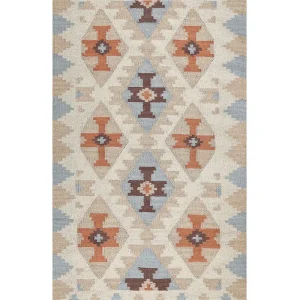 Cotton Kilim Area Rug 80 x 150 cm Multicolour DILIJAN