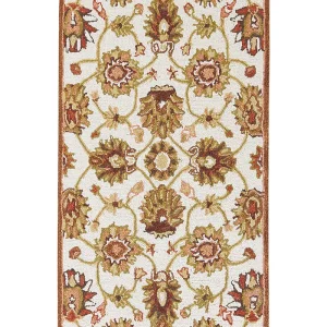 Wool Area Rug 80 x 150 cm Beige and Brown EZINE