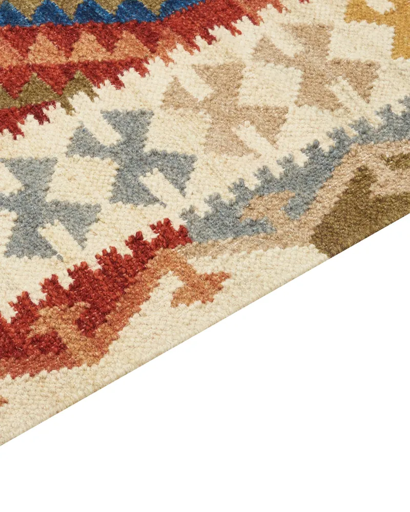 Wool Kilim Area Rug 80 x 150 cm Multicolour OSHAKAN