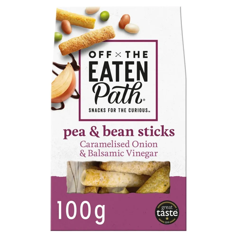 Bastoncini di fagioli di aceto balsamico Off Eaten Path 100g