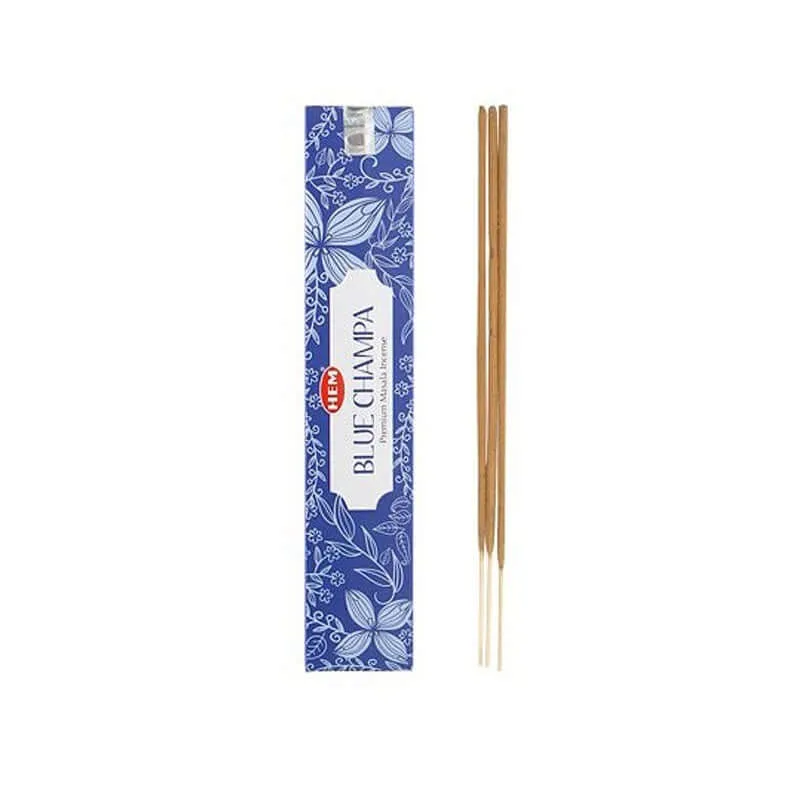 Bastoncini profumati Premium Incense Blue Champa