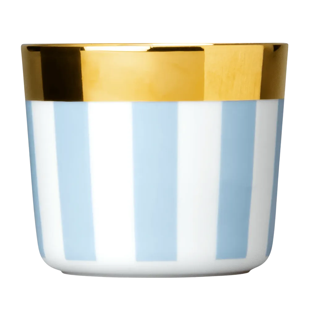 Calice da champagne "Sip Gold" Blue Stripes
