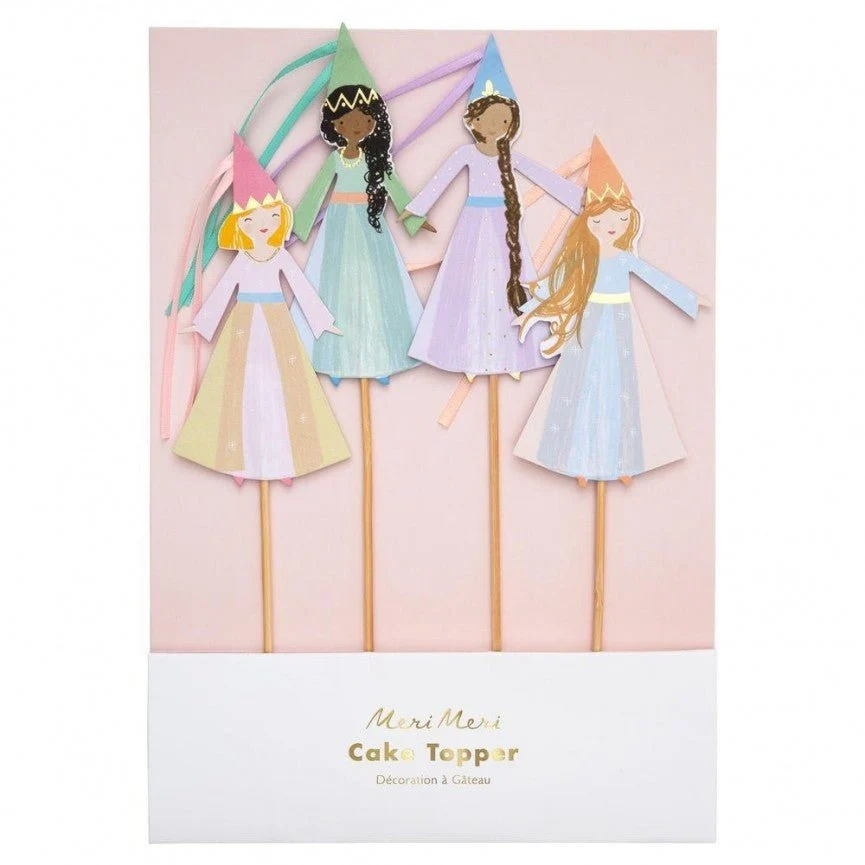 Decorazioni per torte per principesse magiche
