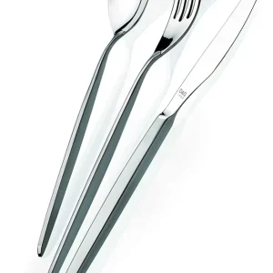 D&D - Domus And Design CD75VLU/SA Set Posate, Acciaio 18/10, Grigio