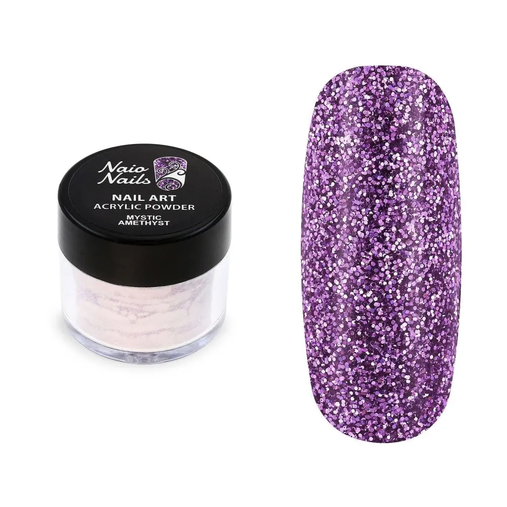 Polvere Acrilica Glitter Amethyst Mistico - 12g