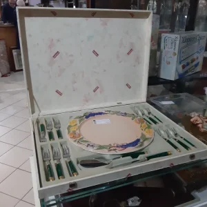 Servizio Da Torta Da 12 Con Vassoio Rotondo