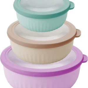 Set 3 Contenitori Ermetici Pedrini BPA Free | Ciotole Salva Freschezza 1 L/1,8 L/2,2 L | Microonde, Frigo e Freezer