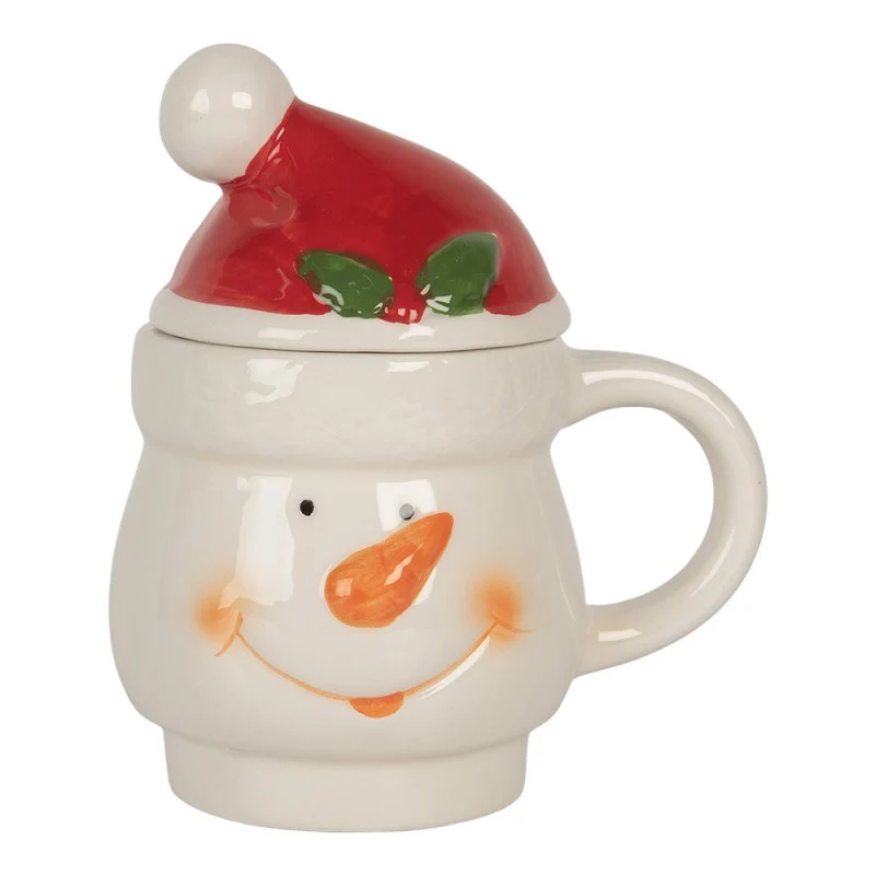 Set 2 Tazze Natalizie Pupazzo di Neve