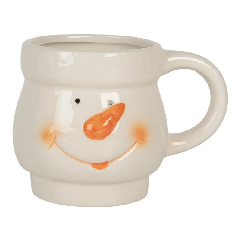 Set 2 Tazze Natalizie Pupazzo di Neve