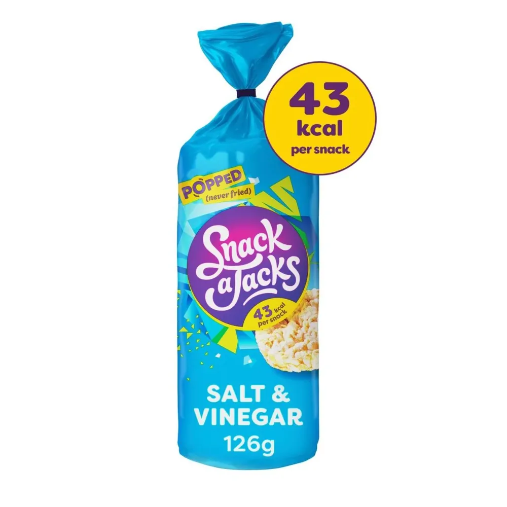 Snack Jacks Torte Di Riso Jumbo Con Sale E Aceto 126g