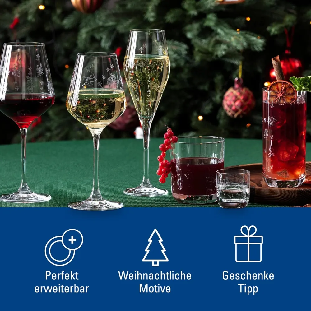 Villeroy & Boch Calice di Champagne, 0.26 Litri, Glass, Trasparente