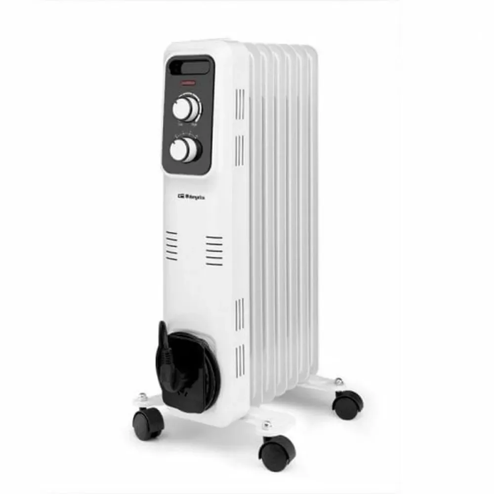 Radiatore Olio Orbegozo RL 1500 Bianco Legno Massello