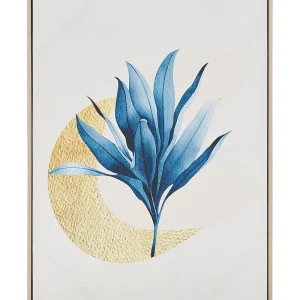 Stampa su tela CORVARO Rettangolare 63 x 99 cm Naturale Sabbia