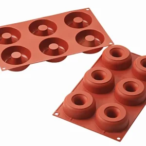 Stampo da forno morbido Schneider Donuts Standard 6 x 98 ml Ø 75 mm altezza: 25 mm 115235