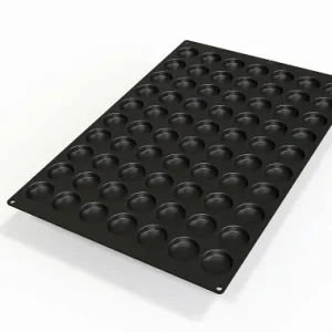 Stampo da forno silicone Schneider 600 x 400 mm Fiorentina Compatto 70 x 15 ml Ø 45 mm altezza: 10 mm 115341