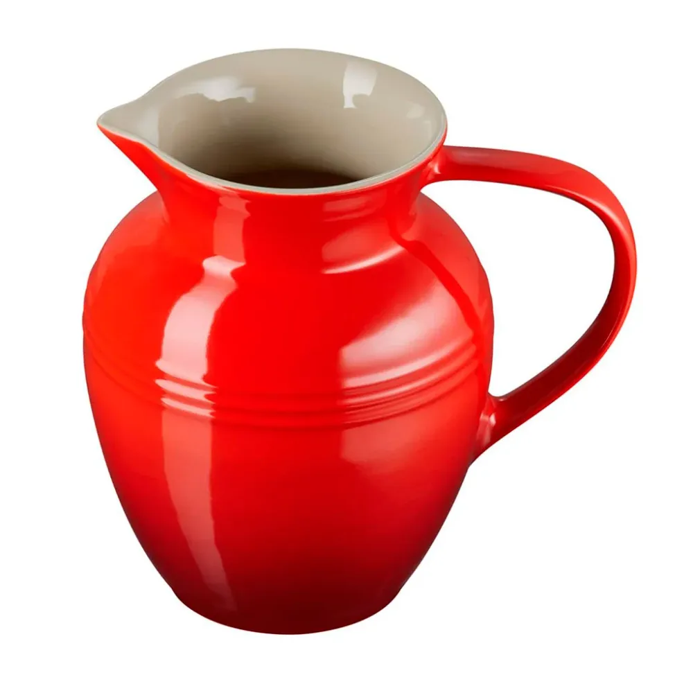 Brocca ceramica ciliegia Le Creuset