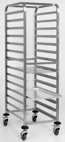 Carrello per panetteria Saro carrello vassoi e cestini KT600 452-1345