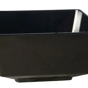 Ciotola APS -FLOAT- 25 x 25 cm altezza: 12 cm melamina nero 47 L 83919