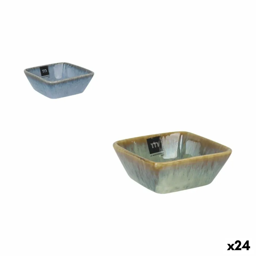 Ciotola per Aperitivi La Mediterránea Pica-pica 10,5 x 10,5 x 4 cm (24 Unità)