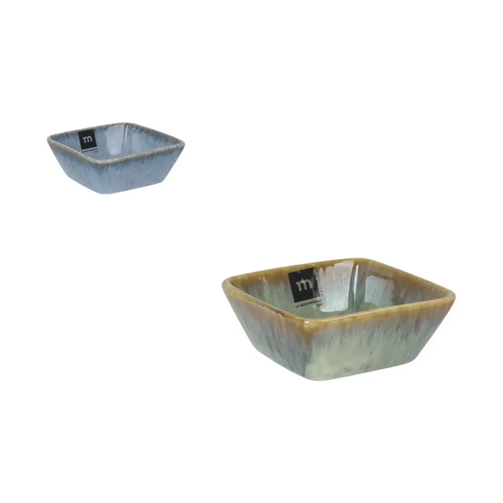 Ciotola per Aperitivi La Mediterránea Pica-pica 10,5 x 10,5 x 4 cm (24 Unità)