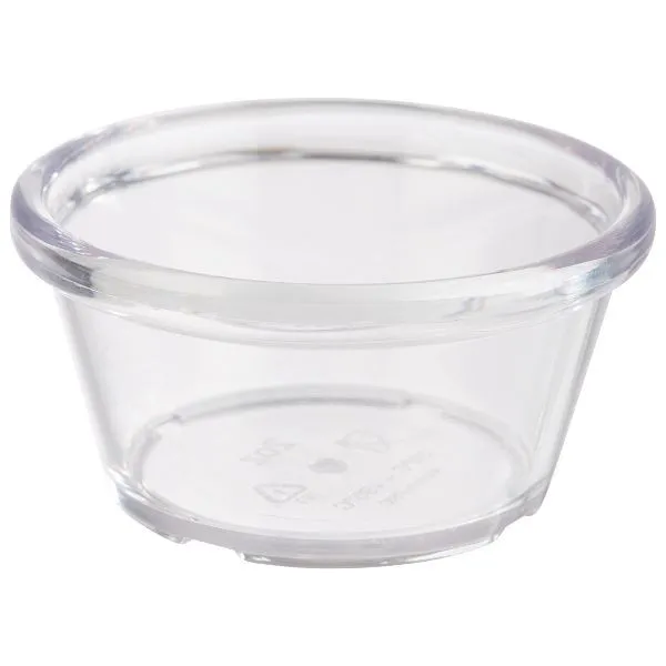 Ciotole per salse APS set da 12 Ø 7 x 35 cm 70 ml PET trasparente 40763