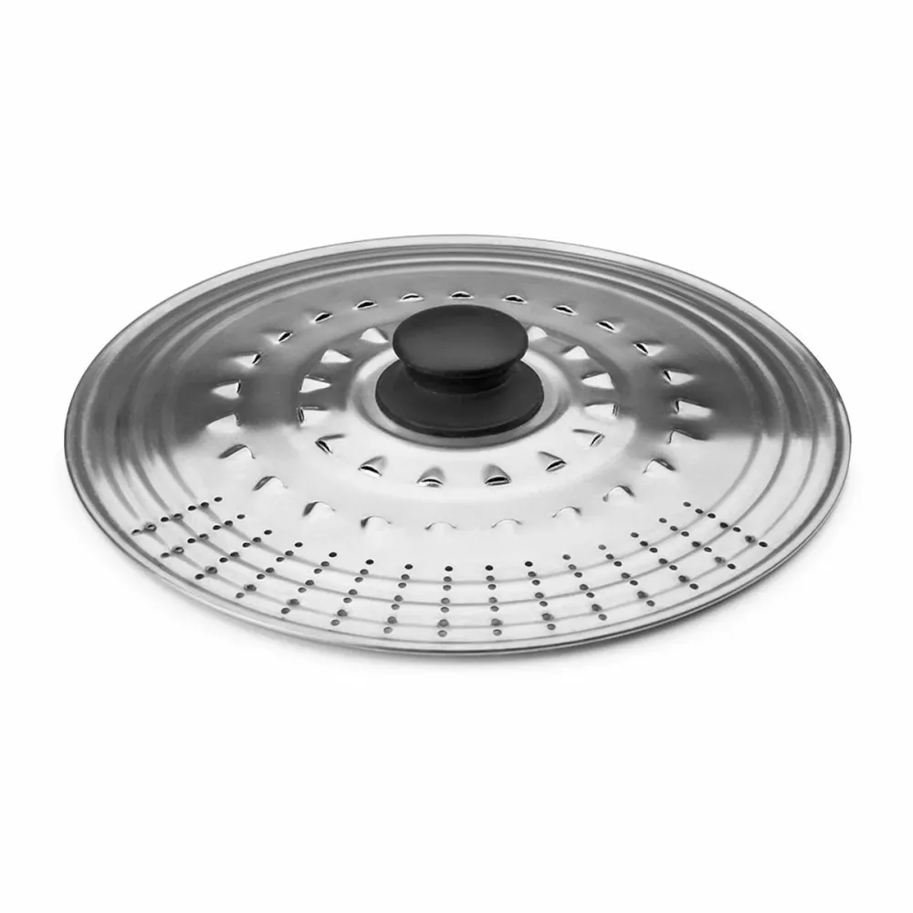 Coperchio per Padella Ibili 714219 Ø 18 cm Argentato Metallo Acciaio inossidabile