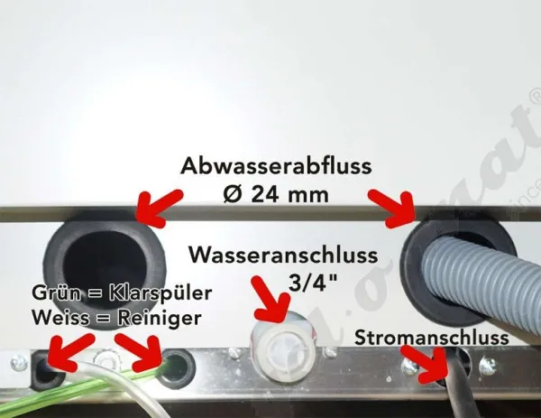 lavastoviglie universale gel-o-mat E GS 50 KO 3043ko