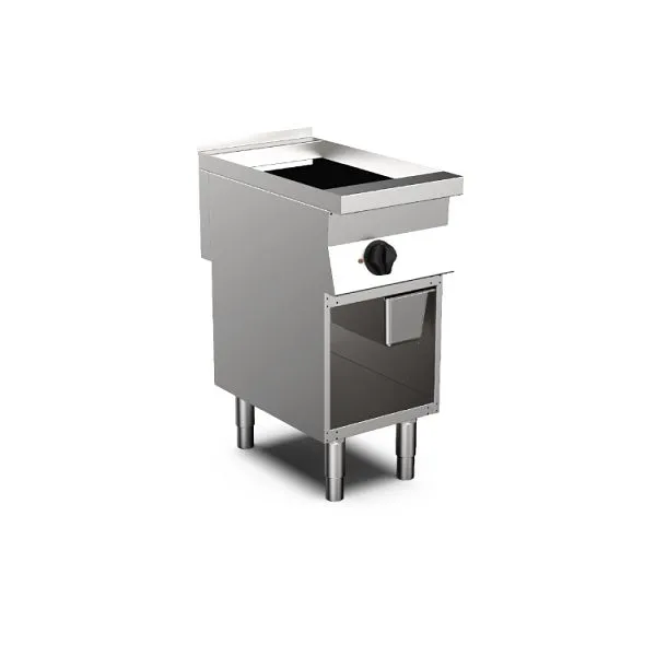 Mareno MO-700 Fry top elettrico 40 cm superficie di cottura liscia acciaio inox 170.437