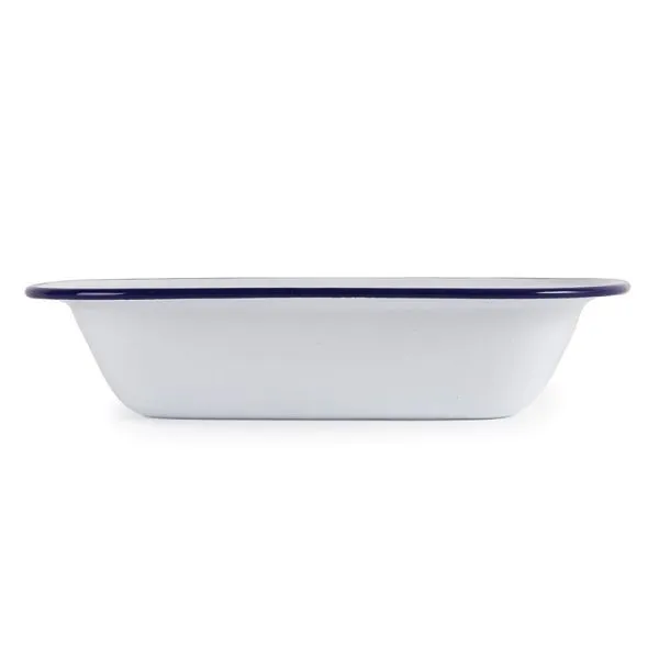 OLYMPIA ciotola rettangolare bianco-blu 19 x 28 cm PU: 6 pezzi GM510
