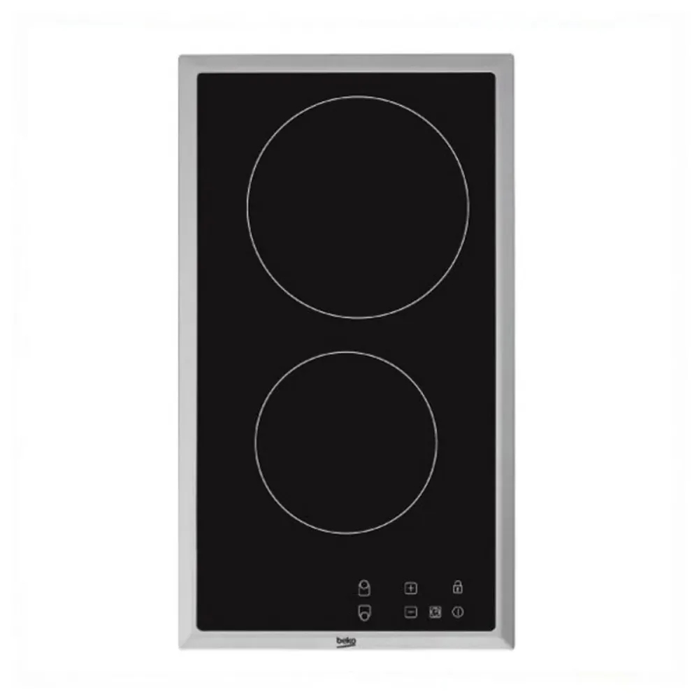 Piano Cottura Vetroceramica BEKO HDMC32400TX 30 cm 3000 W